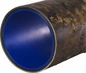 Восстановление (ремонт) стального  водопровода – вид трубы до и после реверсии