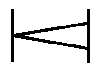 Условные графические обозначения элементов трубопровода - фланцевый переходной патрубок