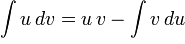 Формула интегрирования по частям неопределенные интегралы: